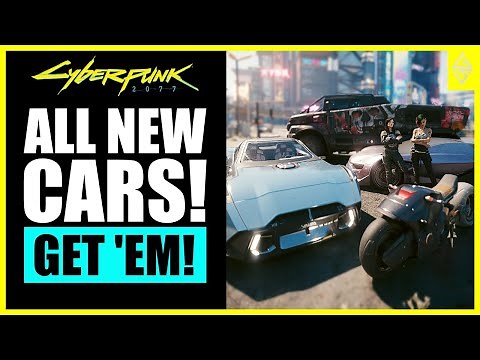 How to Unlock All 4 New Vehicles in Cyberpunk 2077 Update 2.3 (Full Guide)