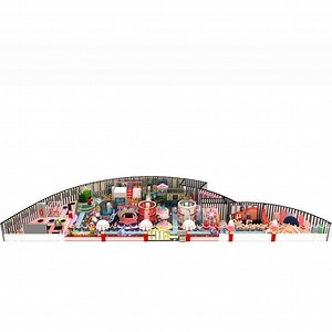 [Hot Item] Climbing Cargo Net Obstacle Course for Indoor Playgrounds