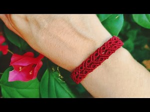 Como Fazer Pulseira Macramê: Tutorial Passo a Passo ✨