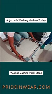 Washing Machine Trolley Stand | Whirlpool washing machine trolley #trolley #prideinwear #shorts