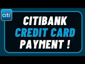 Citibank Credit Card Payment Online - How to Pay Bill Online?