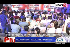 138K views · 3.6K reactions | WATCH | Mag-throwback tayo sa ilang eksena bago naganap ang ikalawang PiliPinas Presidential Debates 2016 ng TV5 isang taon na ang nakalilipas. Matatandaang naging kontrobersyal ang Visayas leg ng debate dahil sa pagkaantala nito. | News5 | Facebook