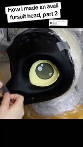 378 reactions · 29 shares | How I made an avali fursuit head, part 2 of 2. Also this is a commission, so not for sale #fursuitmaker #fursuit #fursuittutorial #furry #costume | Mugiwara Cosplay | Facebook