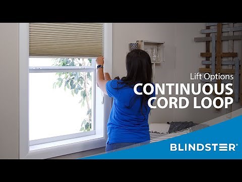 Cellular Shades with Continuous Cord Loop - Blindster QuickView