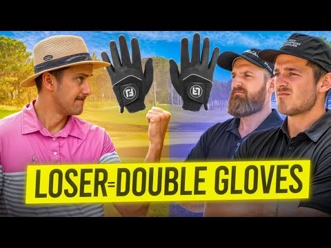 Aaron Rai Two Glove CHALLENGE at Busselton GC (Things Get Heated!)