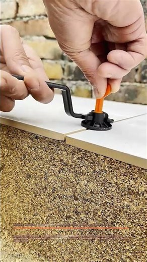 Richten, drücken, fixieren: Wie kleine Helfer den Boden zur Ebene zwingen