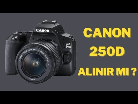CANON EOS 250D KUTU AÇILIŞI - İNCELEME