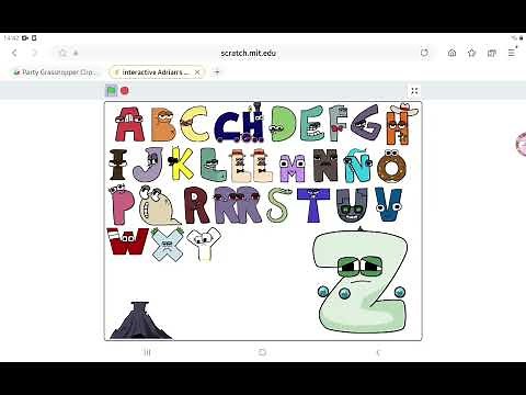 interactive Adrian's Spanish Alphabet Lore