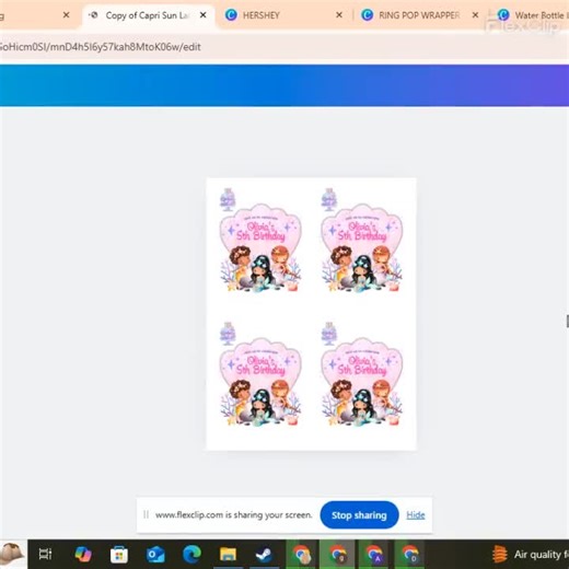 Editable Mermaid Birthday Party Pack: Canva Template (digital Download) - Etsy