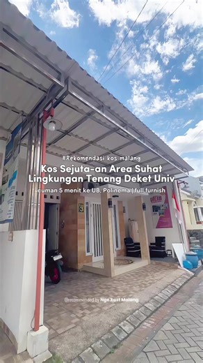 kos putri lingkungannya tenang ga berisik area suhat deket sama UB Polinema gaiss☺️ Kode 487 | Ada Beberapa Tipe Kamar Yaa!! #kosputri #kosputrimalang #kosmalang #kosmalang #kosanmahasiswa
