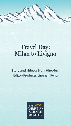 Follow along as The Christian Science Monitor reporter Story Hinckley takes us behind the scenes of her travel day from Milan to Livigno. Both locations are hosting portions of the 2026 Milan Cortina Winter Olympics. Unlike the sites of past Olympics, this year’s Games are spread across northern Italy. Follow our ongoing coverage of the Milan Cortina Winter Olympics at CSMonitor.com/Olympics, and stay tuned for more behind-the-scenes content here on Facebook. | The Christian Science Monitor