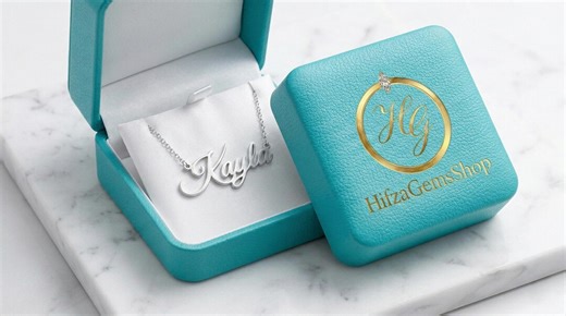 Personalized Name Necklace, Custom Script Nameplate, Handmade Birthday Gift for Her - Etsy