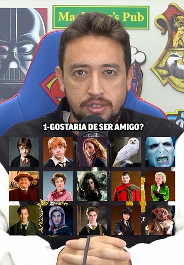 Adivinhe o personagem de Harry Potter em 3 perguntas
