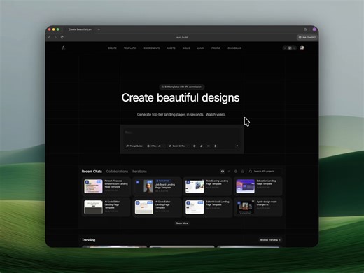 I made a tool that generates a DESIGN.md from any URL and recreate the site pretty accurately.You can reuse these prompts as a starting point to learn design systems, stay consistent and avoid purple gradients.