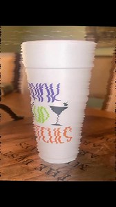 Custom Cups, Party Cups, Personalized 20 Oz Styrofoam Cups, Custom Party Cups, Holiday Cups - Etsy