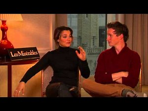 Interview: 'Les Miserables' stars Eddie Redmayne and Samantha Barks