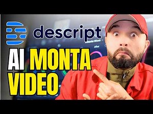 DESCRIPT AI: COME EDITARE VIDEO CON AI FACILE E VELOCE (TUTORIAL)