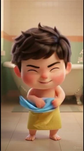 Bath Time Routine Rhyme for Kids| Daily Hygiene |Fun Self-Care & Dry Yourself‪@PlayvioKidsTV‬