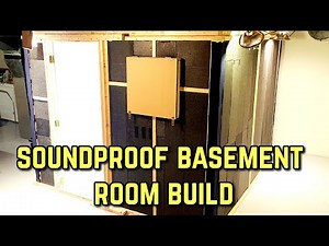 Ultimate soundproof basement workshop/studio build