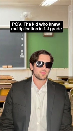 POV: The kid who knew multiplication in 1st grade… 😭😭