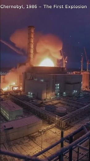 Chernobyl 1986 – The First Explosion | Caught by AI