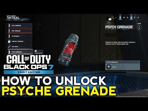 How to Unlock Psych Grenade BO7 | How to Get Psych Grenade BO7 | Black Ops 7 Psych Grenade Unlock