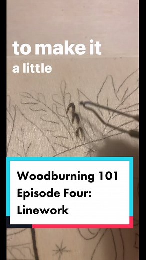 #Woodburning 101 part four: #linework || #tutorial #etsy #pyrography #CashAppInBio #HomeCooked #GiftOfGame #fyp #fypシ #artist #arttutorial