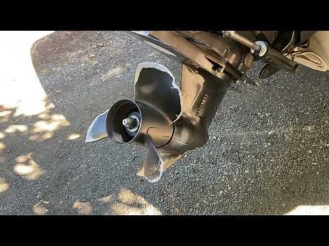 How To Repair a damaged boat Propeller and still go boating.