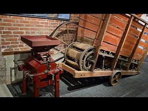 1800's Horse Treadmill and Grain grinder