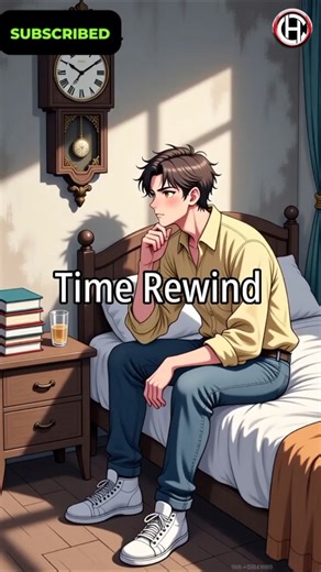 My Clock Rewinds Every Night 😨 (Time Horror) #shorts #horror