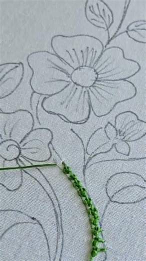 Easy Hand Embroidery #freeembroiderypattern #embroiderypatterns #handbroidery #embroidery #diy