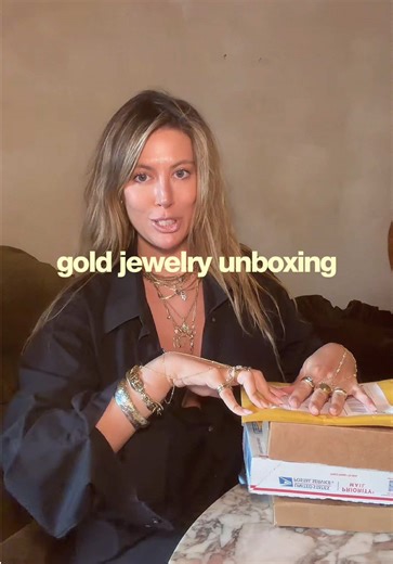 Exciting Vintage Gold Jewelry Unboxing