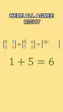 🔥Adding 2️⃣✖️2️⃣ Matrices🔥