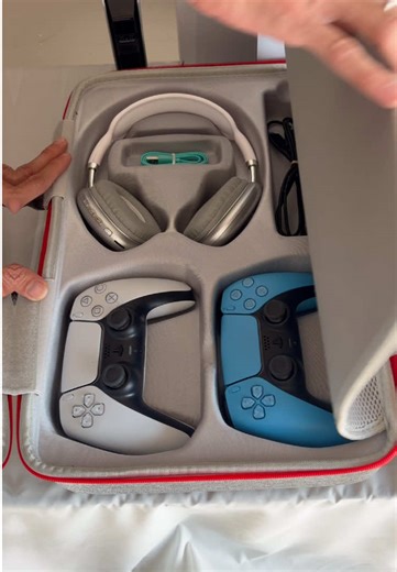 This is my go-to way to carry my console #ps5 #gamingaccessories #dailycarry #shoponline #fyp