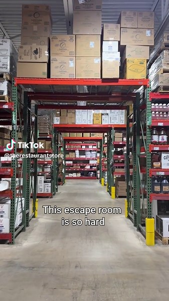This escape room is impossible… I keep finding more stuff I didn’t know I needed 😏 #TheRestaurantStore #EscapeRoom #ChefsDream
