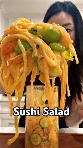 I Made Sushi Salad in a Jar