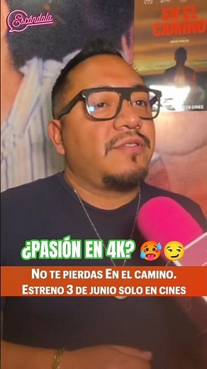 "PASIÓN EN 4K" 🥵 Marco confiesa lo más candente del tráiler de "En el camino" 🔥 #Escándala