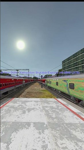 What A Traffic 😱 At Station 🚆 | MSTS Indian Railways Shorts