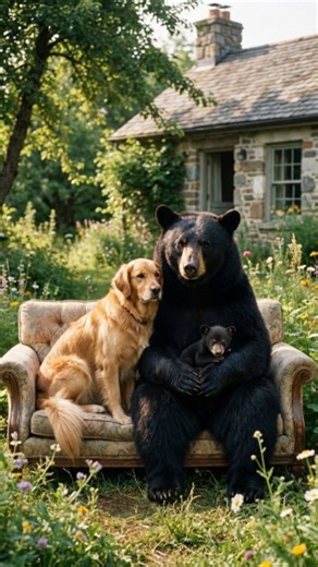 @yamatosenseii on Instagram: "The Miracle on the Old Plaid Sofa Yamato, a native Alaskan with a face weathered by the frigid northern winds and a heart deeply connected to the land, lived in a quiet cabin on the edge of the deep woods. His only companion was Sushiie, a Golden Retriever with a coat as bright as the summer sun and a soul full of gentle kindness. One snowy afternoon, the silence of the backyard was broken by a low, pained groan. Yamato grabbed his coat, stepping out onto the back p