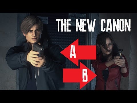 Resident Evil 2: The Remake A/B Scenario Canon