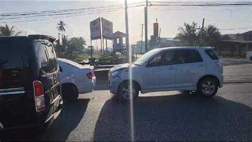 19K views · 156 reactions | VIDEO || Four vehicle accident at Mc Doom, East Bank Demerara early Saturday morning | News Room | Facebook