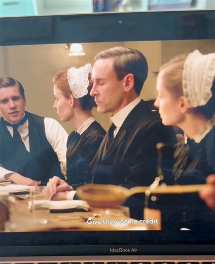 Frozen Musical Fan on Instagram: "Was thinking of the Anastasia musical watching this scene in Downton Abbey, it’s crazy to watch historical shows like this when you know what the outcome is 😢"