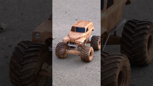 I built a monster truck from scratch! 🛠️