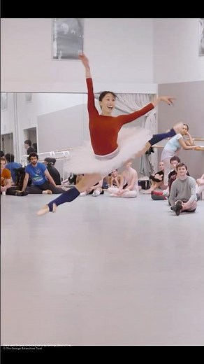 Madeline Woo in Stars & Stripes Rehearsal | #ballet #rehearsal #dancer
