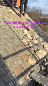 Guess the age of this slate roof in York😁#roofing #leadwork #mbroofing #yorkshire #york | M. B. Roofing & leadwork-Yorkshire