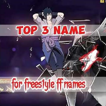 Top 3 Best Freestyle Names in Free Fire 🔥 | Best Stylish Free Fire Names 2025 | #FreeFire #FF