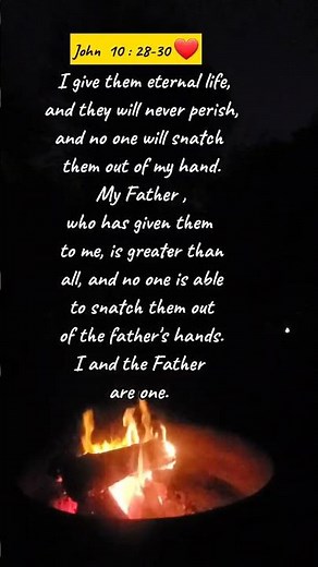 John 10:28-30🧡