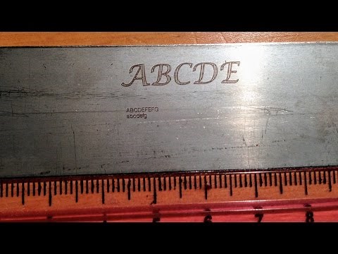 Laser Engraving/Marking Stainless Steel with...Mustard!