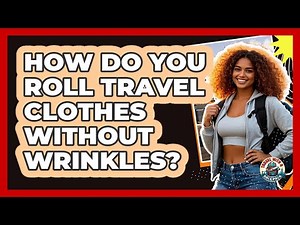 How Do You Roll Travel Clothes Without Wrinkles?