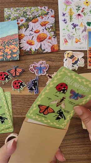 Assembling the bonus items for May Mail club.